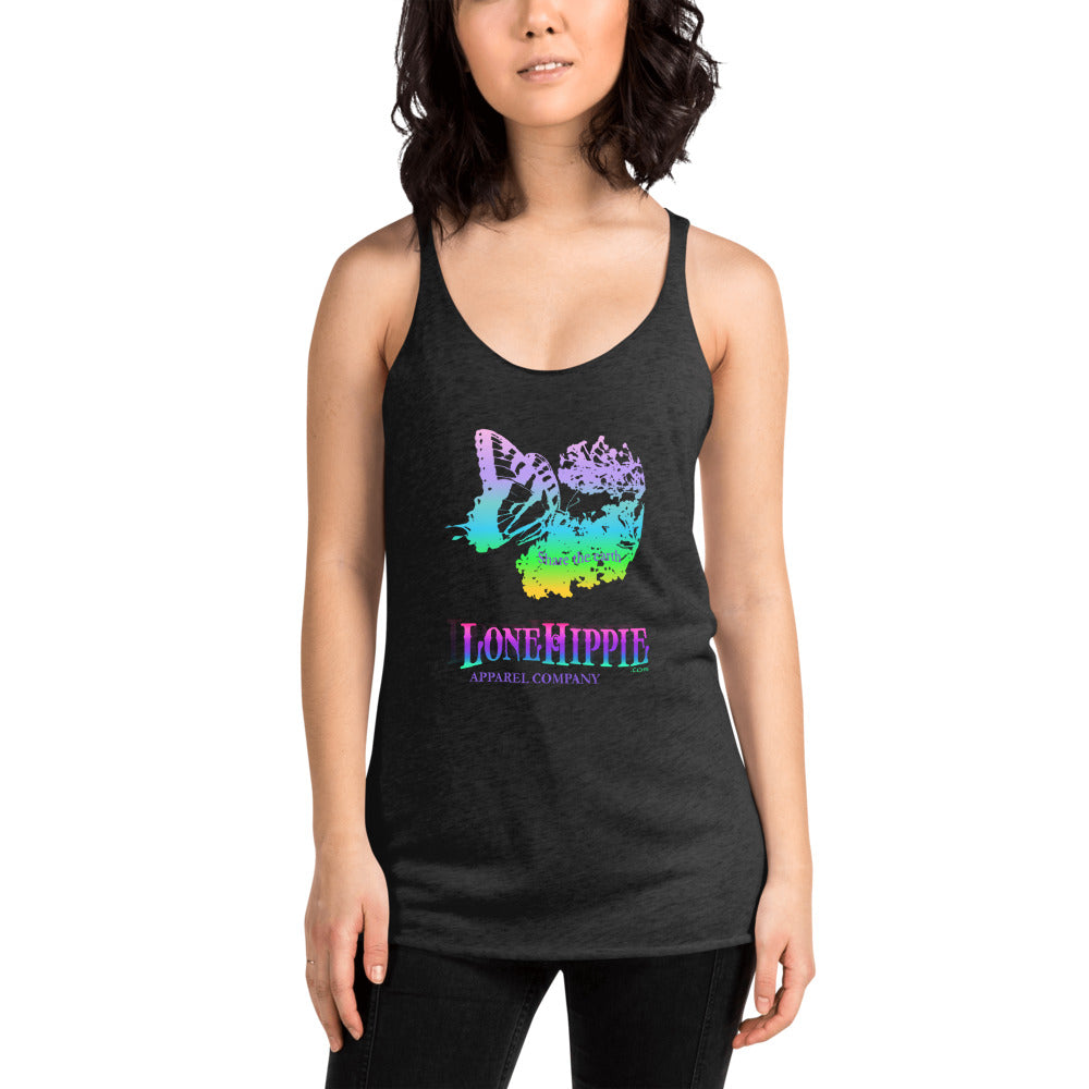 Share the Earth Butterfly Women's Racerback Tank