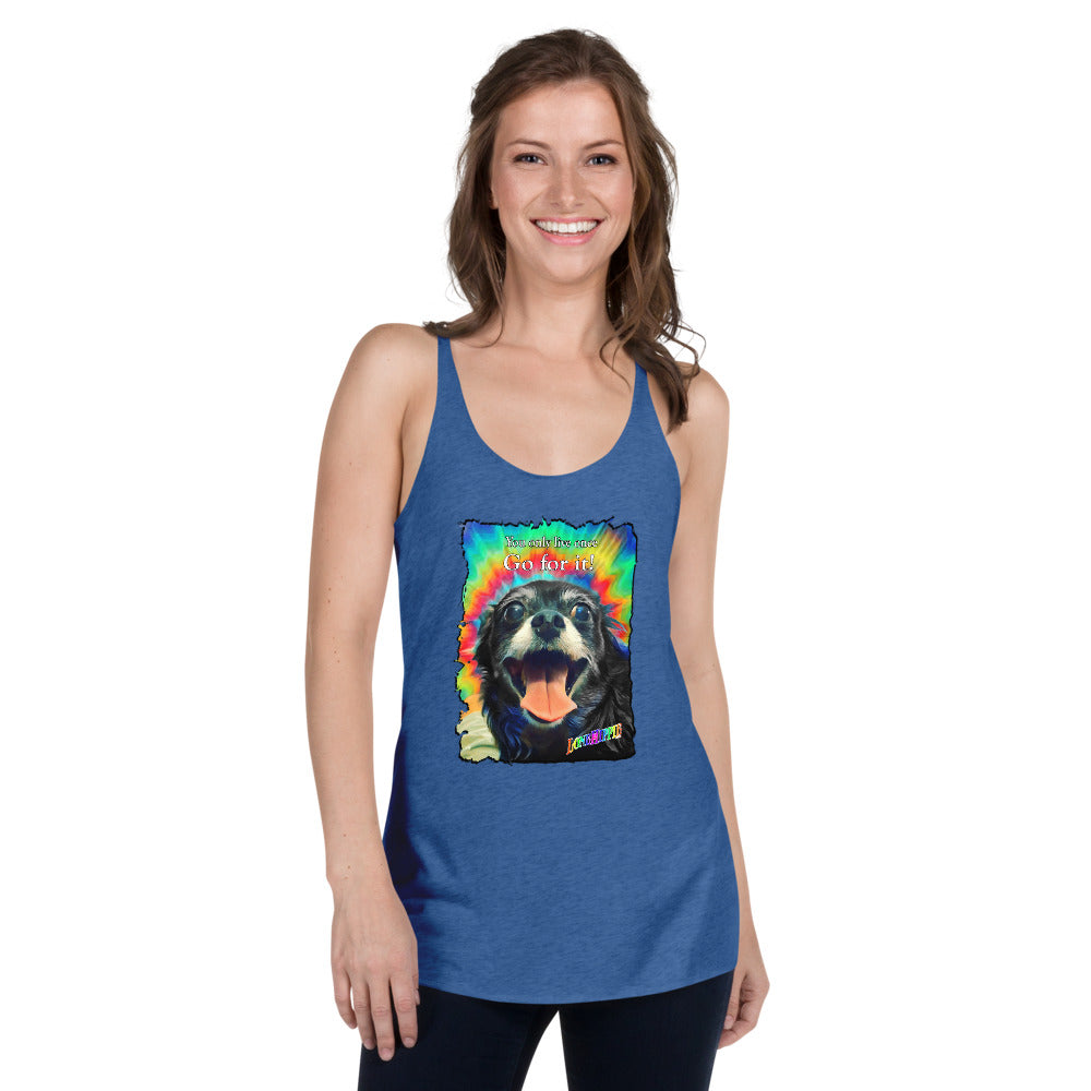 Live Once Women's Racerback Tank