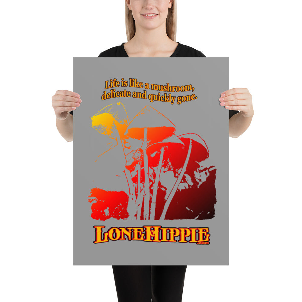 Mushroom Poster