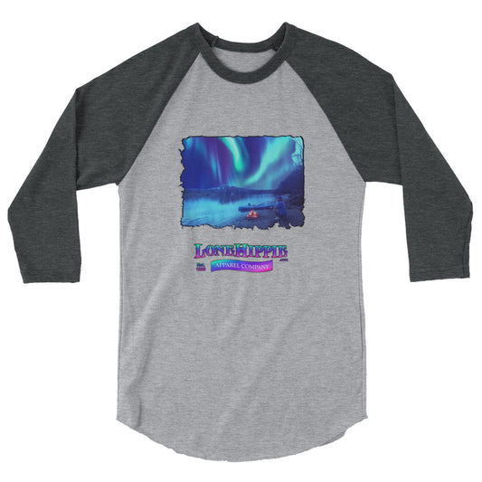 Northern Lights 3/4 sleeve raglan shirt