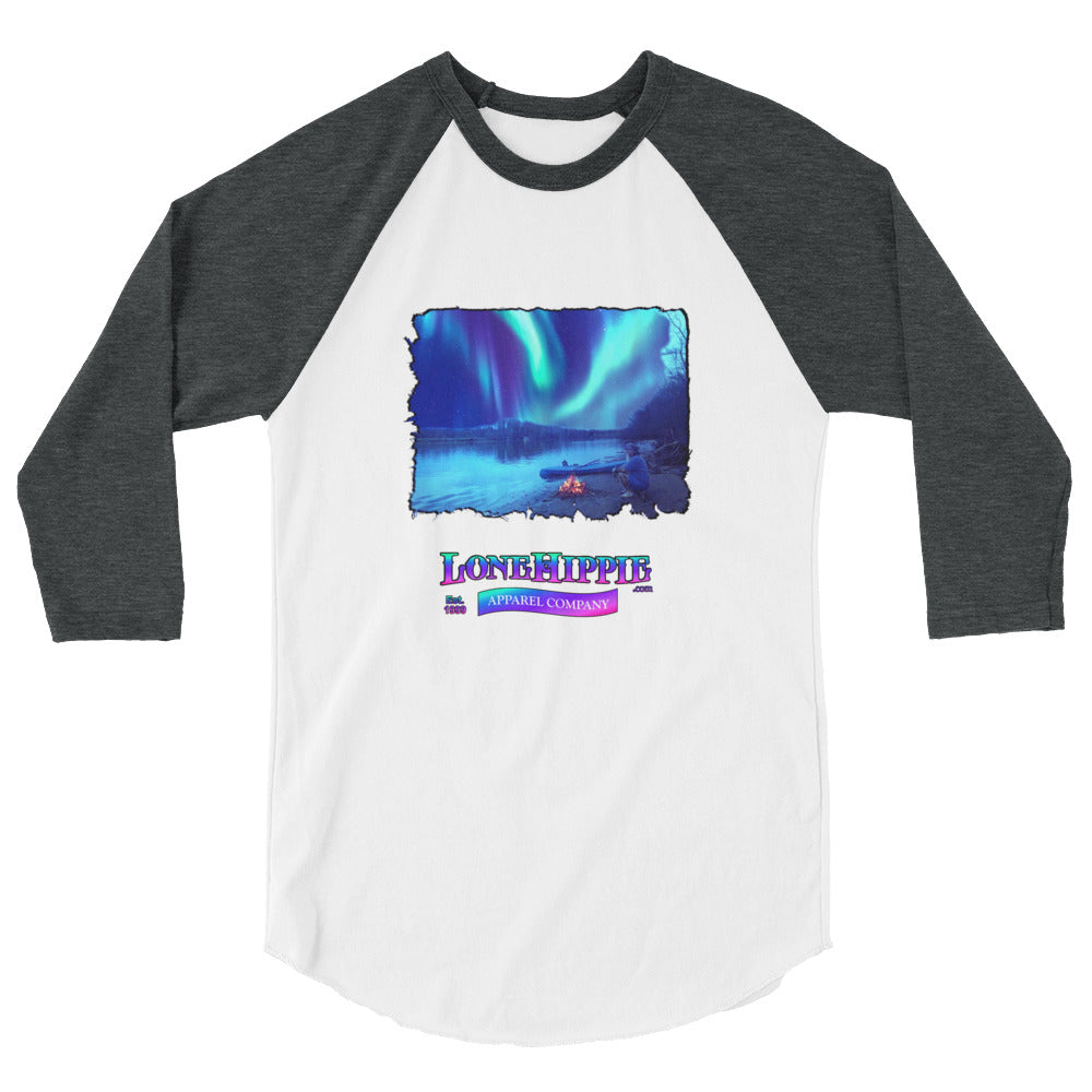 Northern Lights 3/4 sleeve raglan shirt