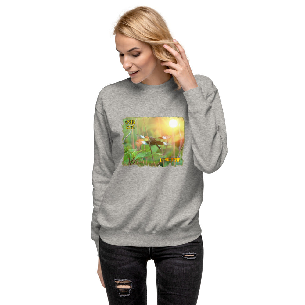 Dragonfly Unisex Fleece Pullover