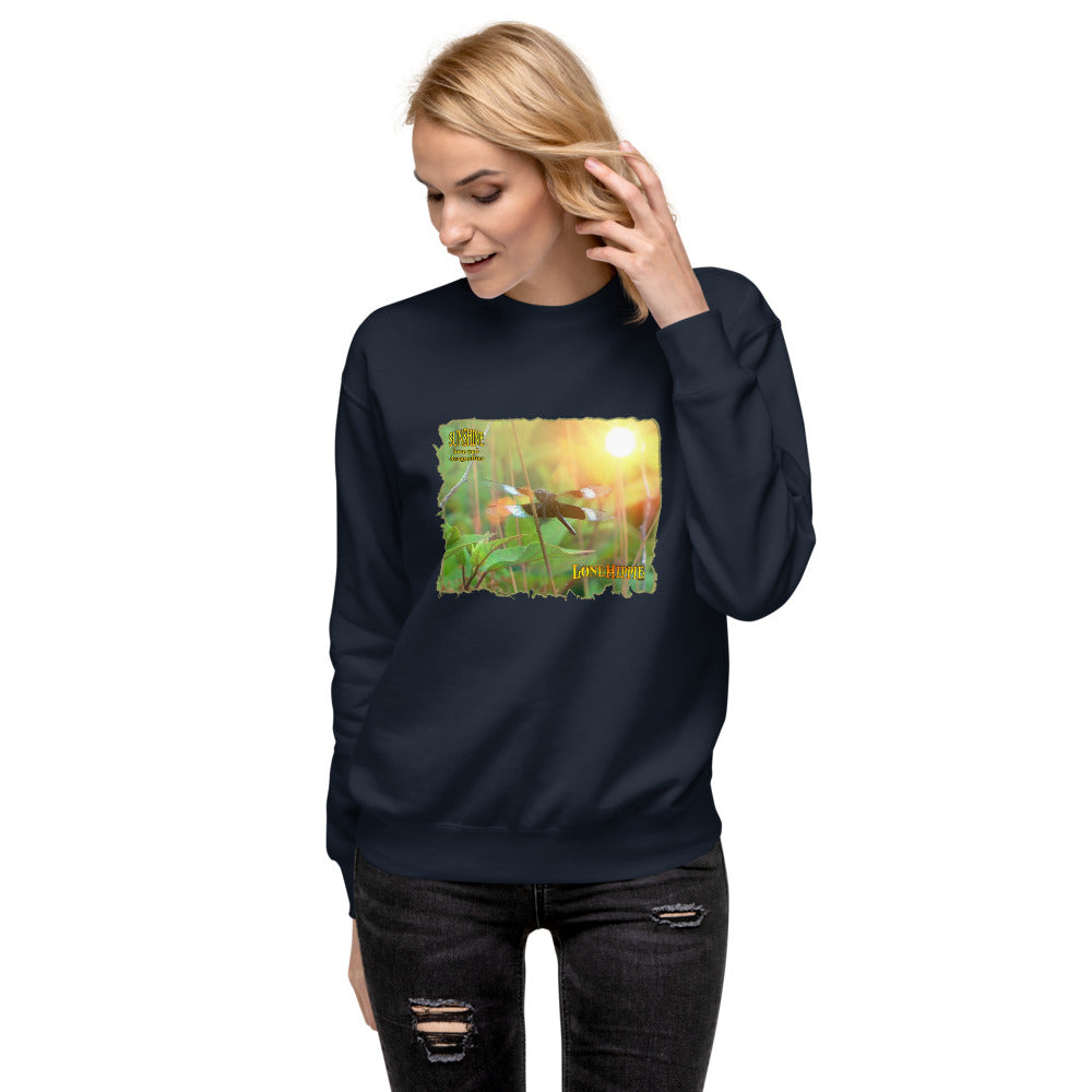 Dragonfly Unisex Fleece Pullover