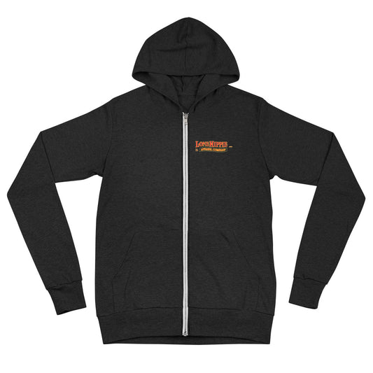 Kayak Alone Unisex zip hoodie