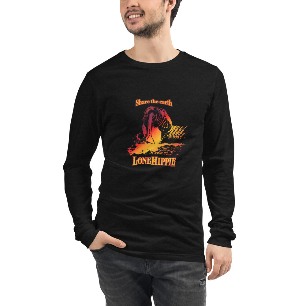 Share the Earth Snake Unisex Long Sleeve Tee