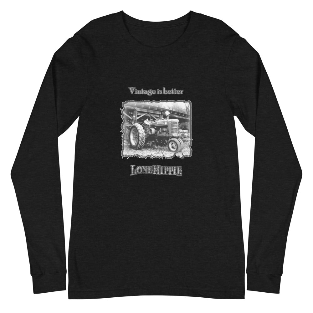 Vintage Tractor Unisex Long Sleeve Tee