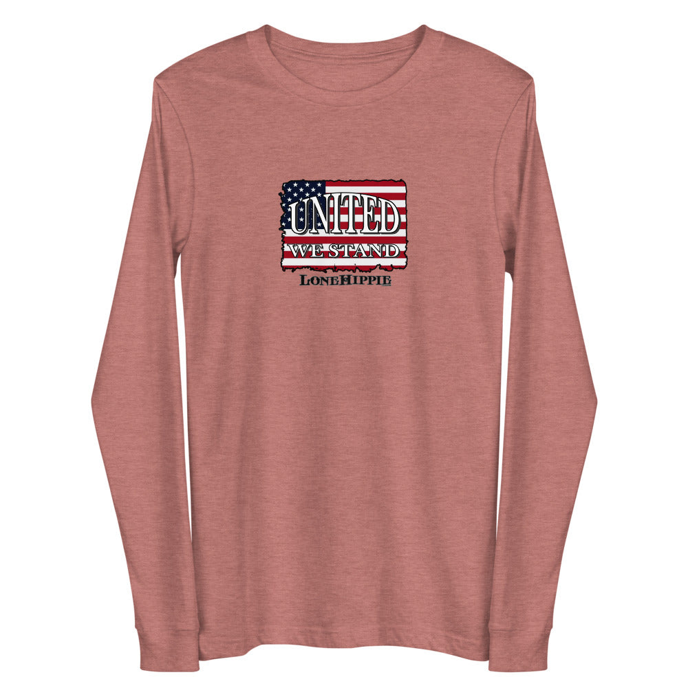 Stand up and together front and back Unisex Long Sleeve Tee