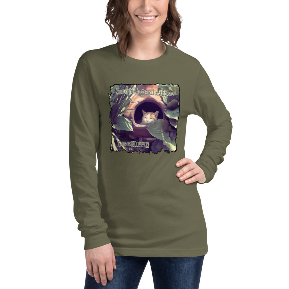 Cat Unisex Long Sleeve Tee