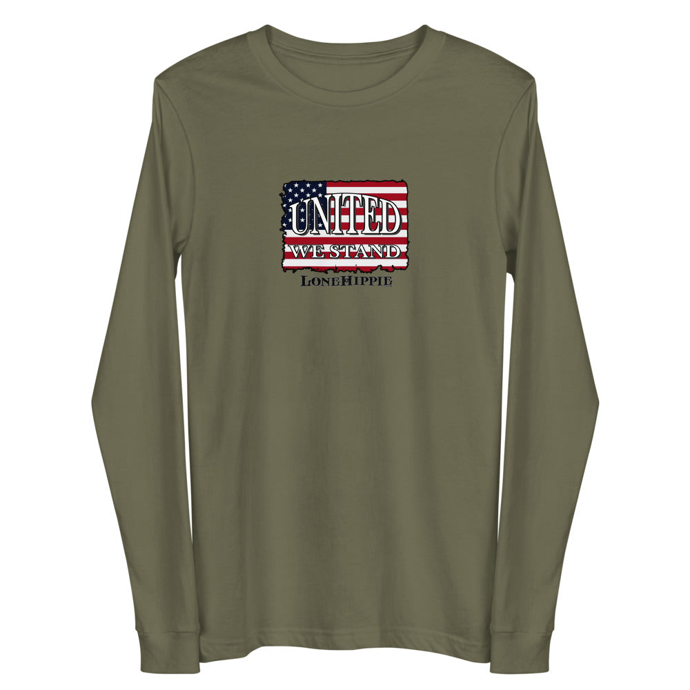 Stand up and together front and back Unisex Long Sleeve Tee