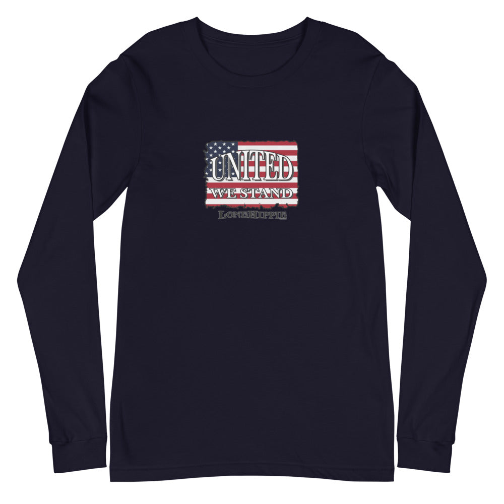 Stand up and together front and back Unisex Long Sleeve Tee