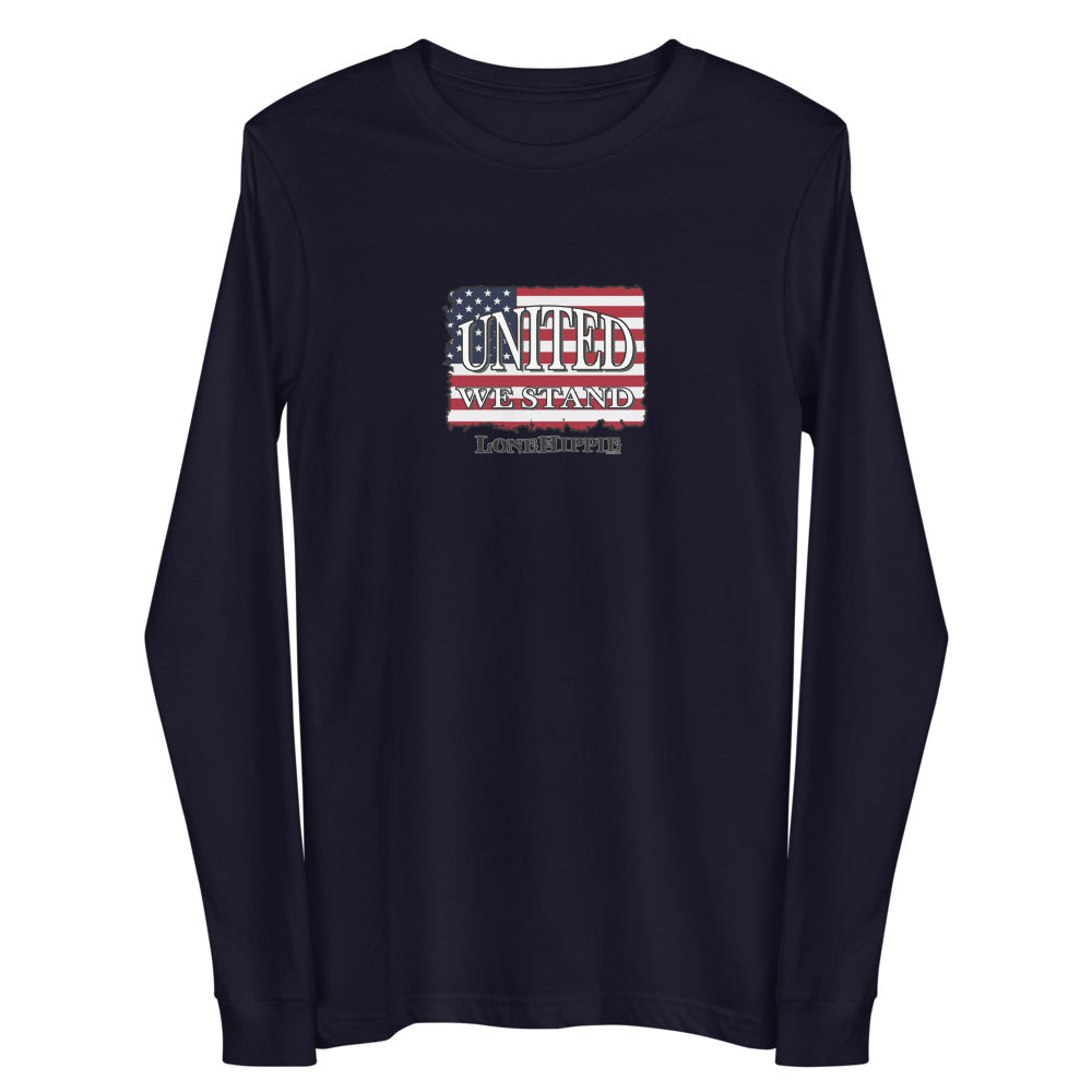 Stand up and together front and back Unisex Long Sleeve Tee