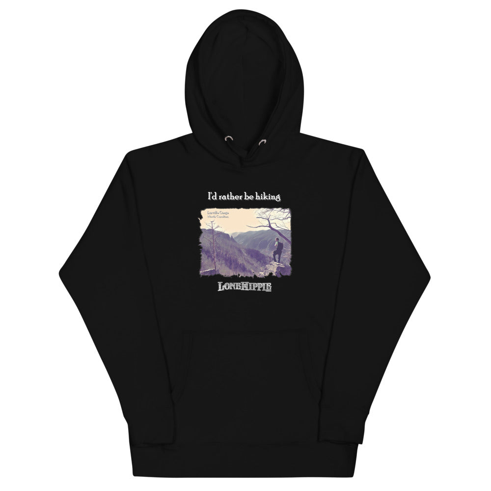 Rather Be Hiking Unisex Hoodie