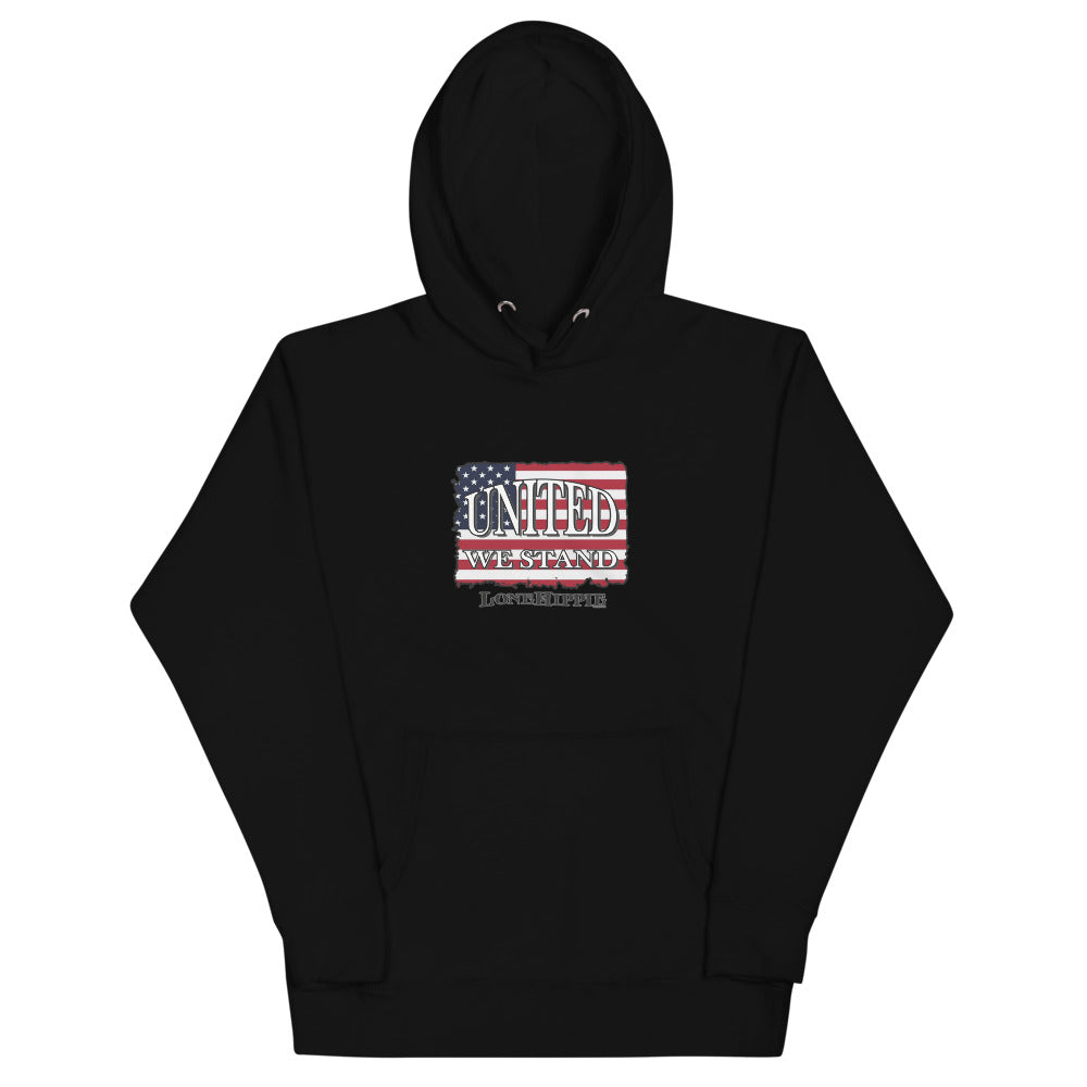 Stand up and together front and back Unisex Hoodie