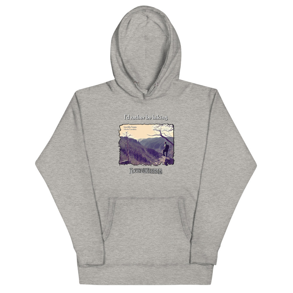 Rather Be Hiking Unisex Hoodie