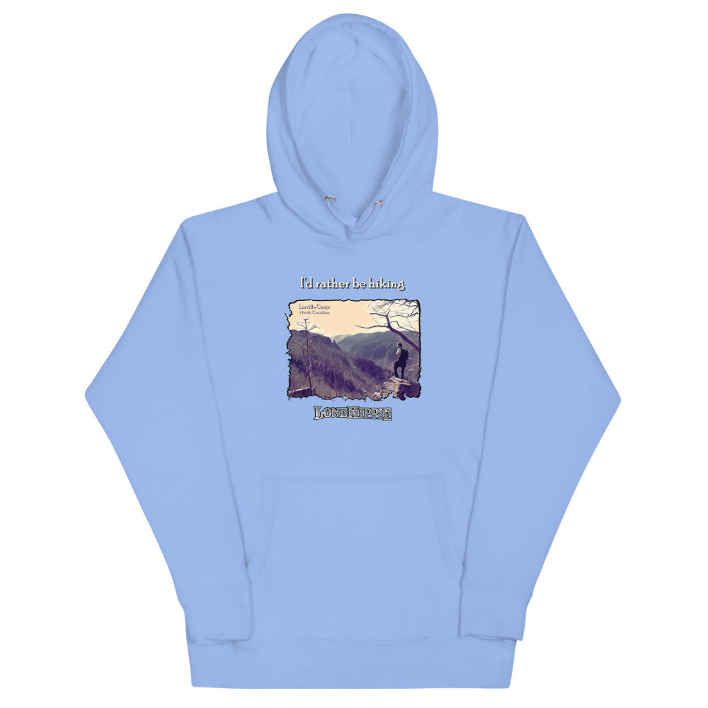 Rather Be Hiking Unisex Hoodie