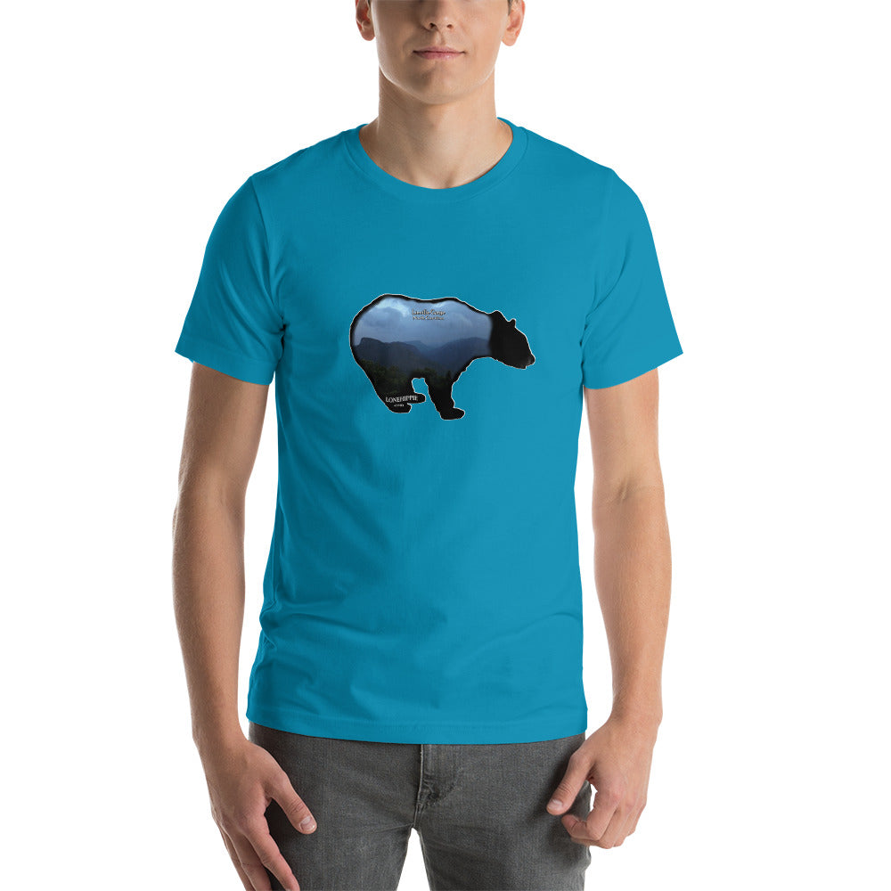 Linville Gorge Bear Short-Sleeve Unisex T-Shirt