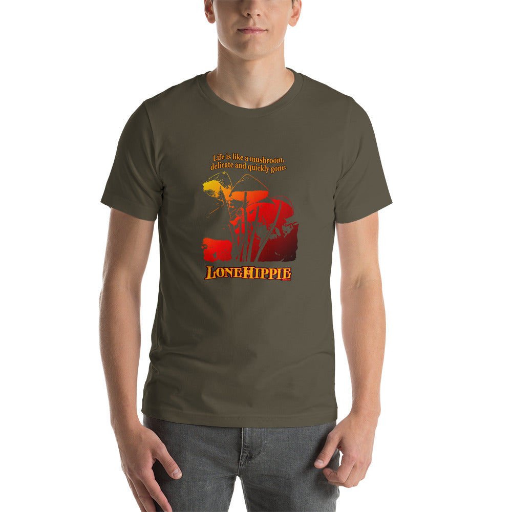 Mushroom Short-Sleeve Unisex T-Shirt