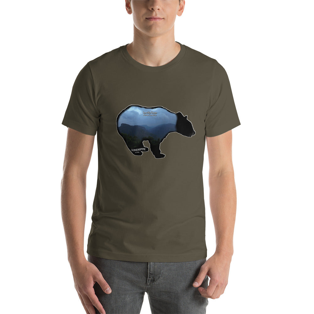 Gorge Bear Short-Sleeve Unisex T-Shirt