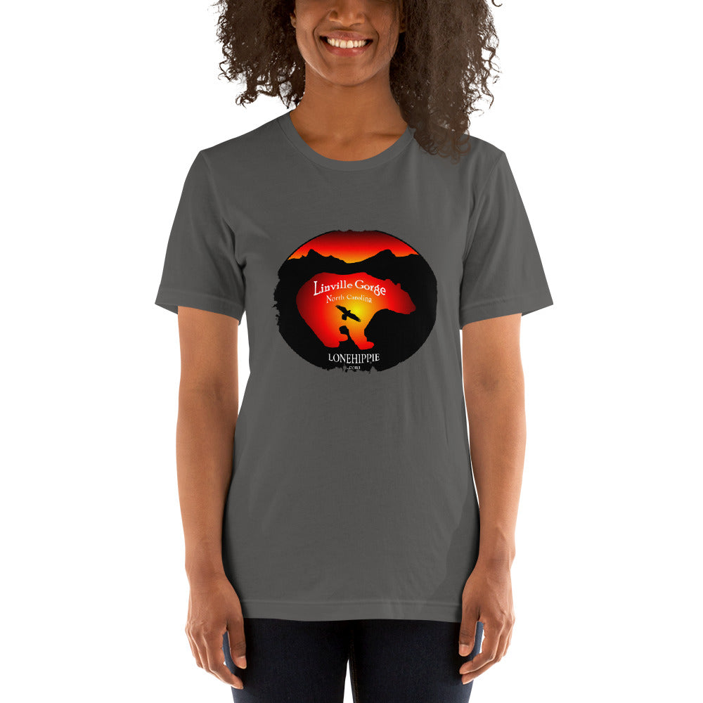 Gorge Bear Raven Short-Sleeve Unisex T-Shirt