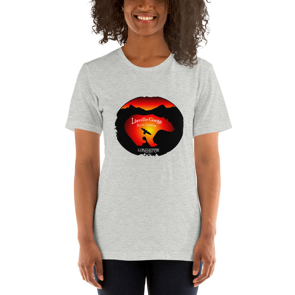 Gorge Bear Raven Short-Sleeve Unisex T-Shirt