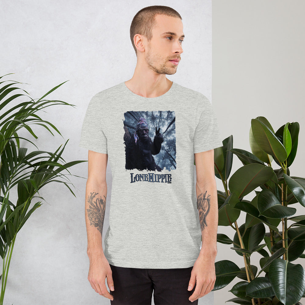 Squatch Peace Short-Sleeve Unisex T-Shirt