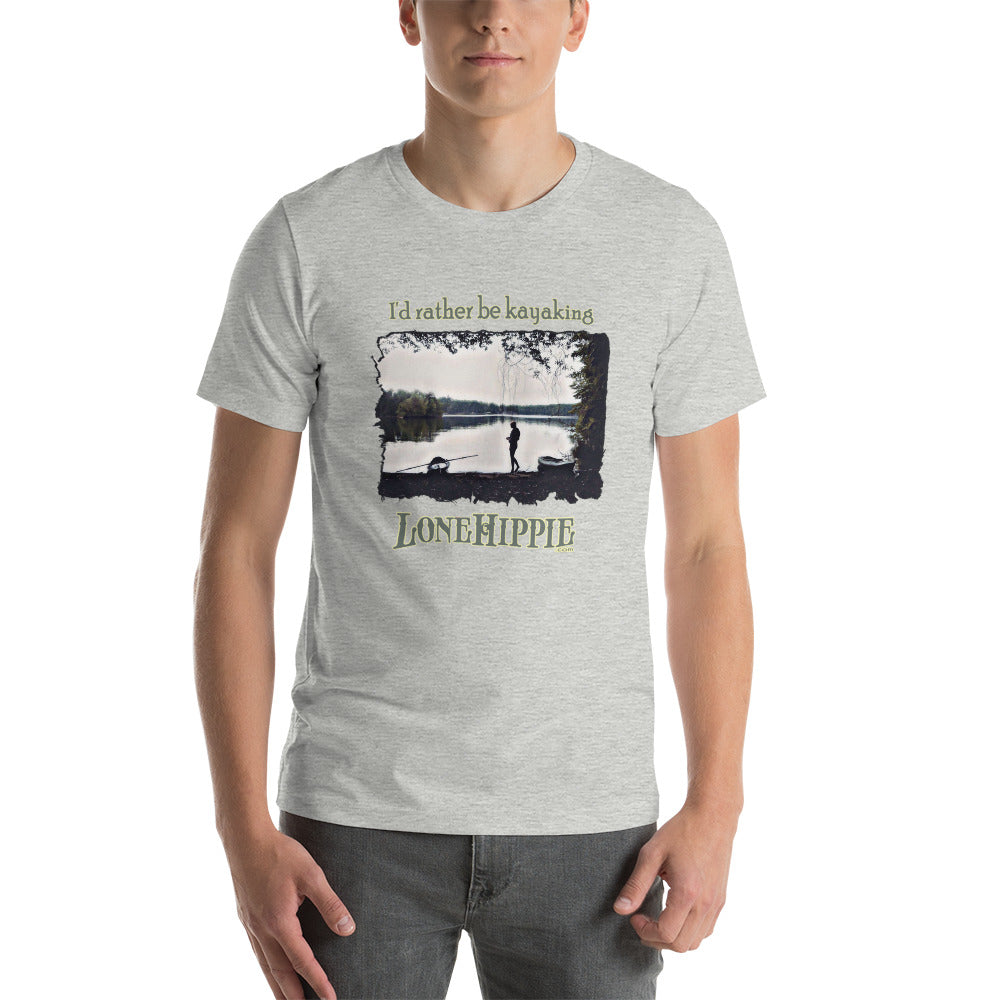 Rather Be Kayaking Short-Sleeve Unisex T-Shirt