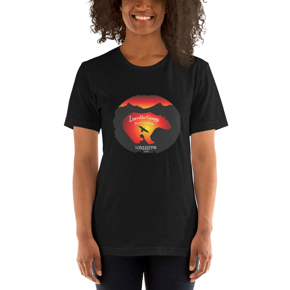 Gorge Bear Raven Short-Sleeve Unisex T-Shirt