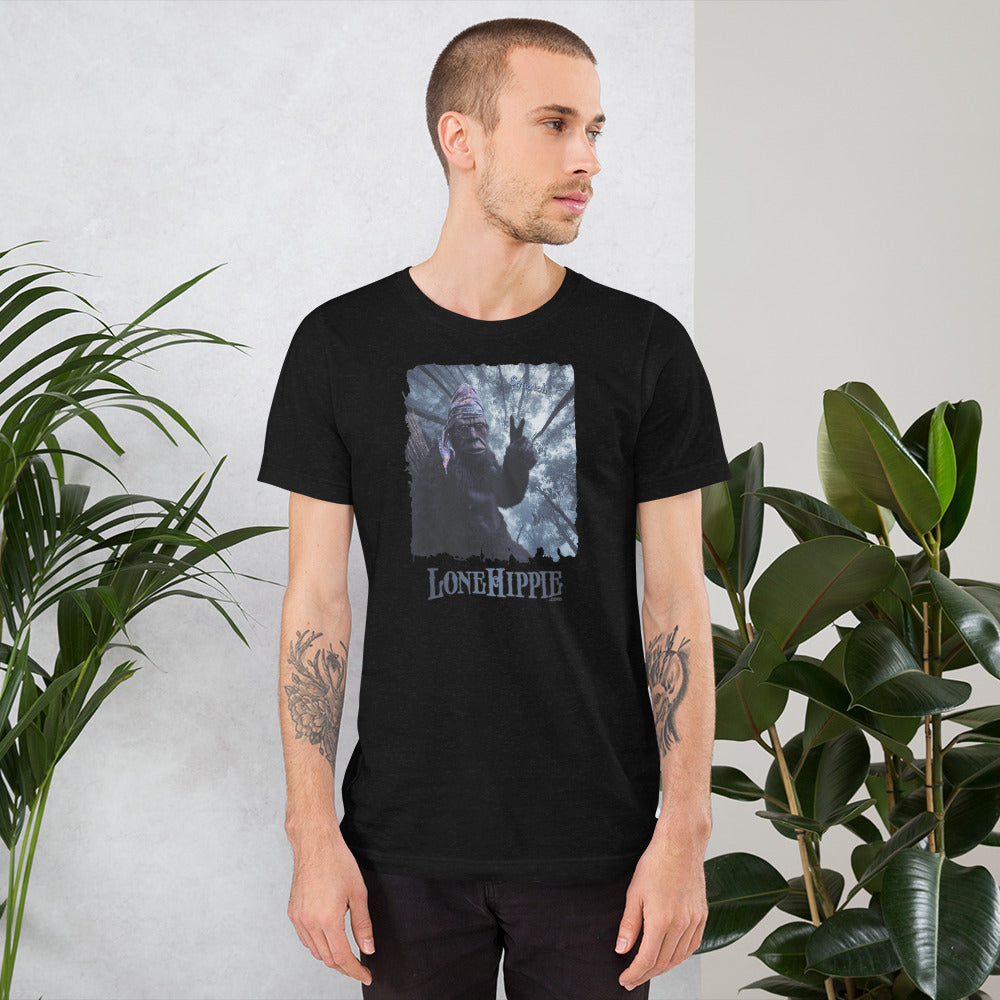 Squatch Peace Short-Sleeve Unisex T-Shirt