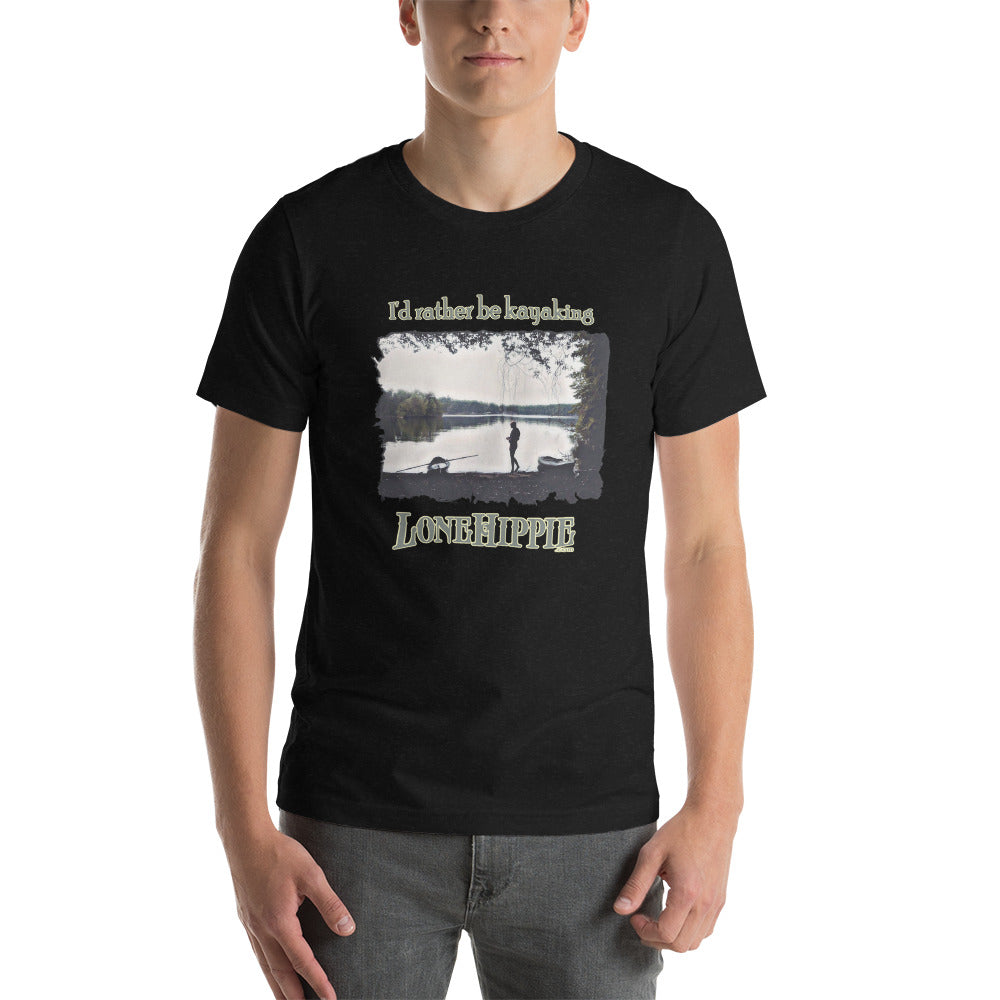 Rather Be Kayaking Short-Sleeve Unisex T-Shirt