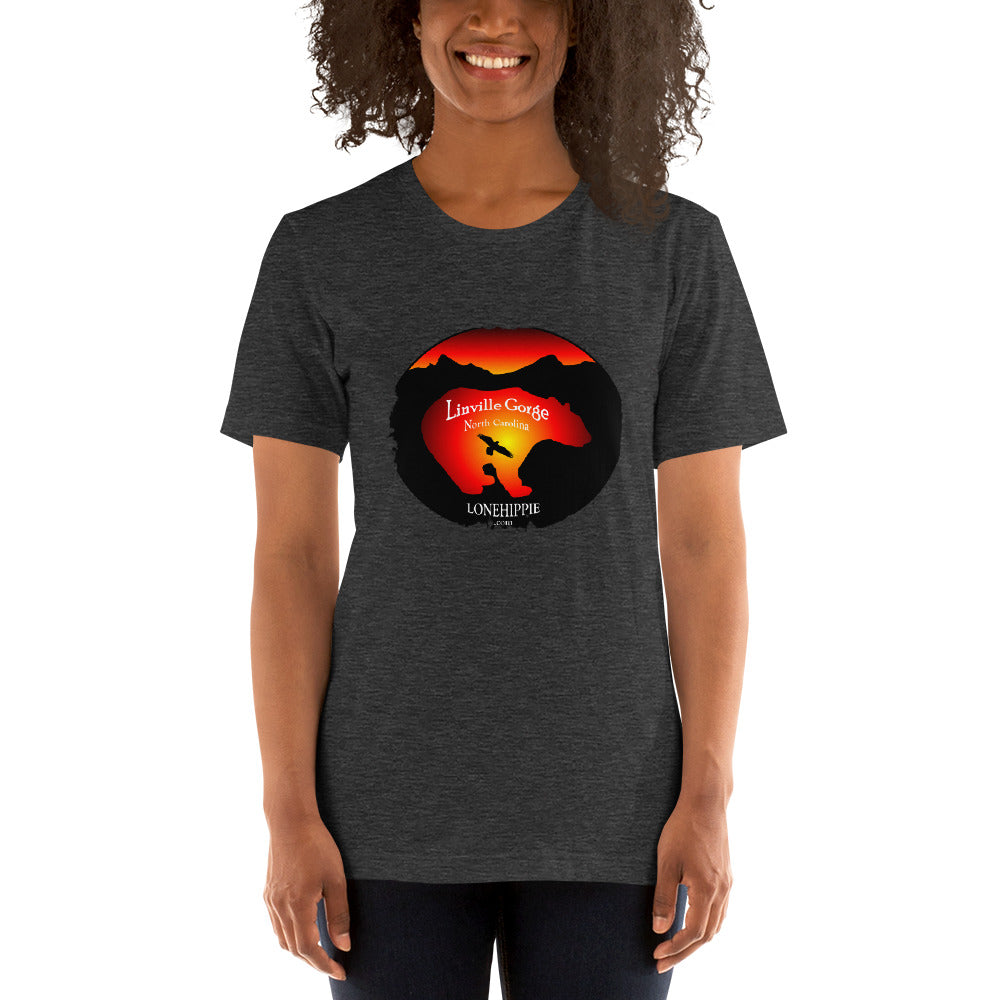 Gorge Bear Raven Short-Sleeve Unisex T-Shirt