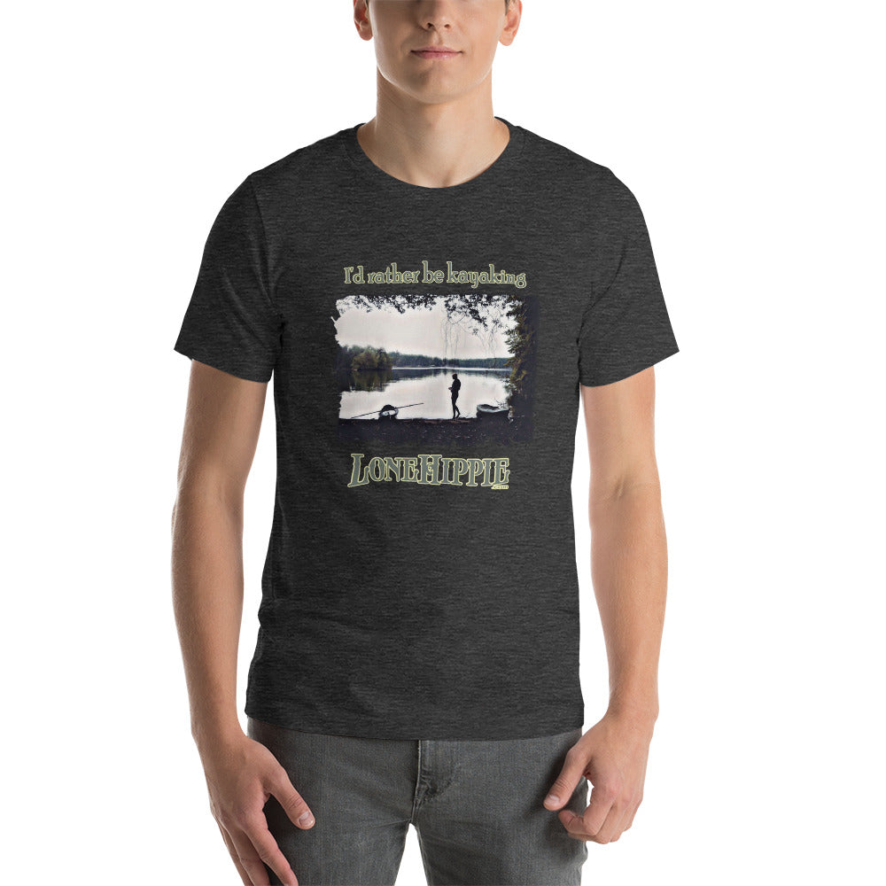 Rather Be Kayaking Short-Sleeve Unisex T-Shirt