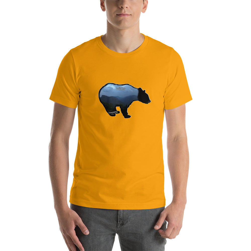 Linville Gorge Bear Short-Sleeve Unisex T-Shirt