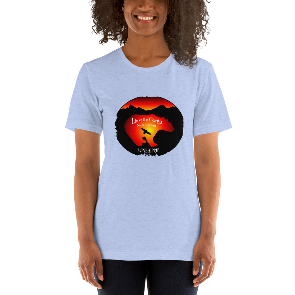 Gorge Bear Raven Short-Sleeve Unisex T-Shirt