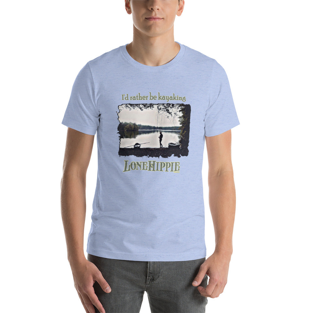 Rather Be Kayaking Short-Sleeve Unisex T-Shirt