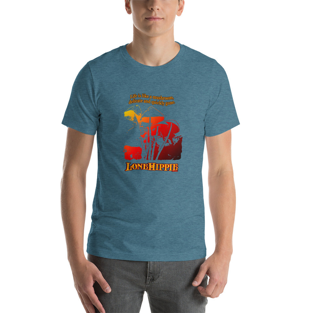 Mushroom Short-Sleeve Unisex T-Shirt