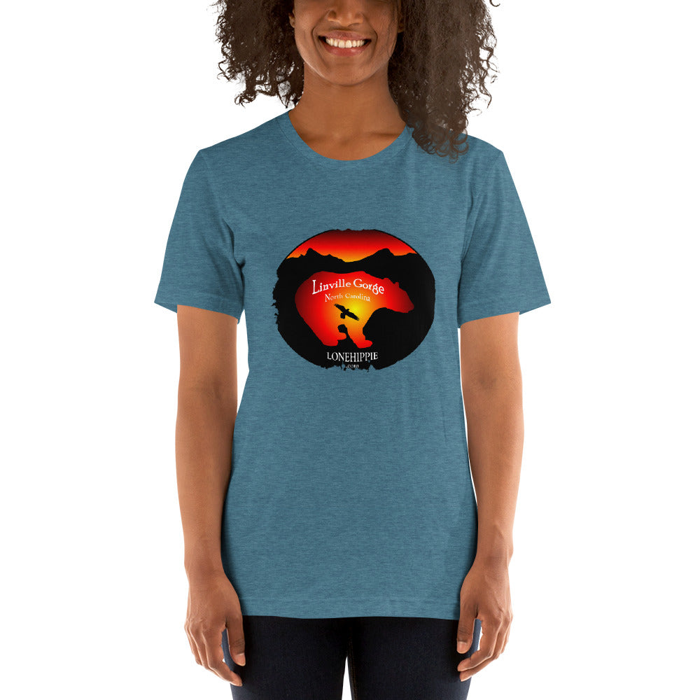 Gorge Bear Raven Short-Sleeve Unisex T-Shirt