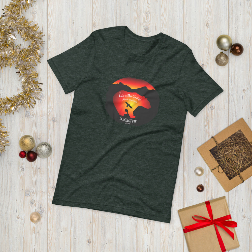 Gorge Bear Raven Short-Sleeve Unisex T-Shirt