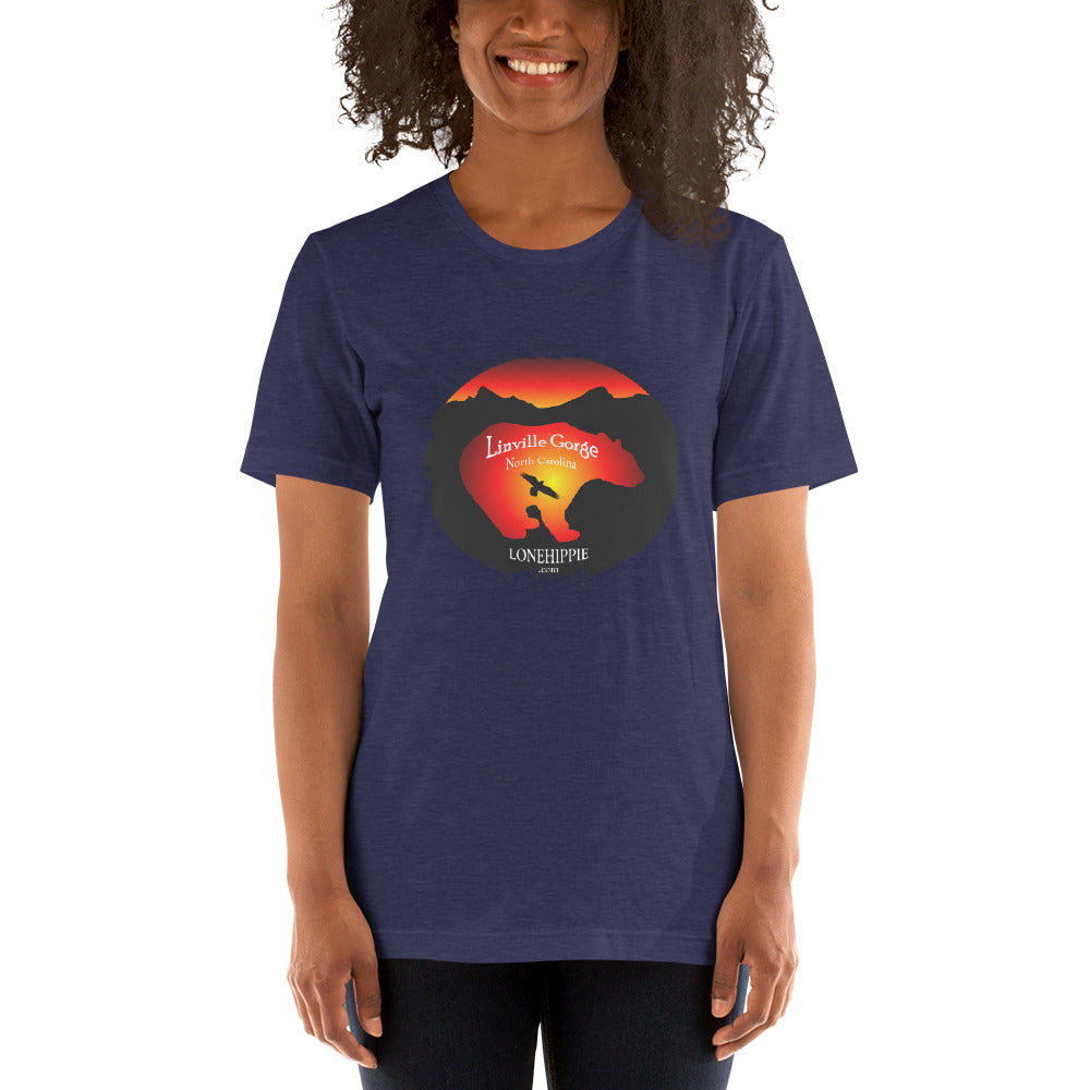 Gorge Bear Raven Short-Sleeve Unisex T-Shirt