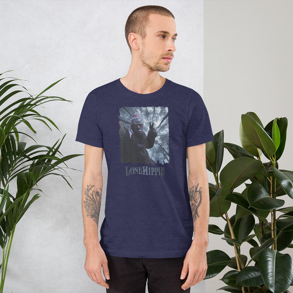 Squatch Peace Short-Sleeve Unisex T-Shirt