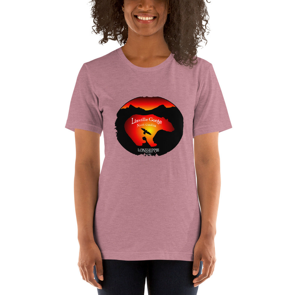 Gorge Bear Raven Short-Sleeve Unisex T-Shirt