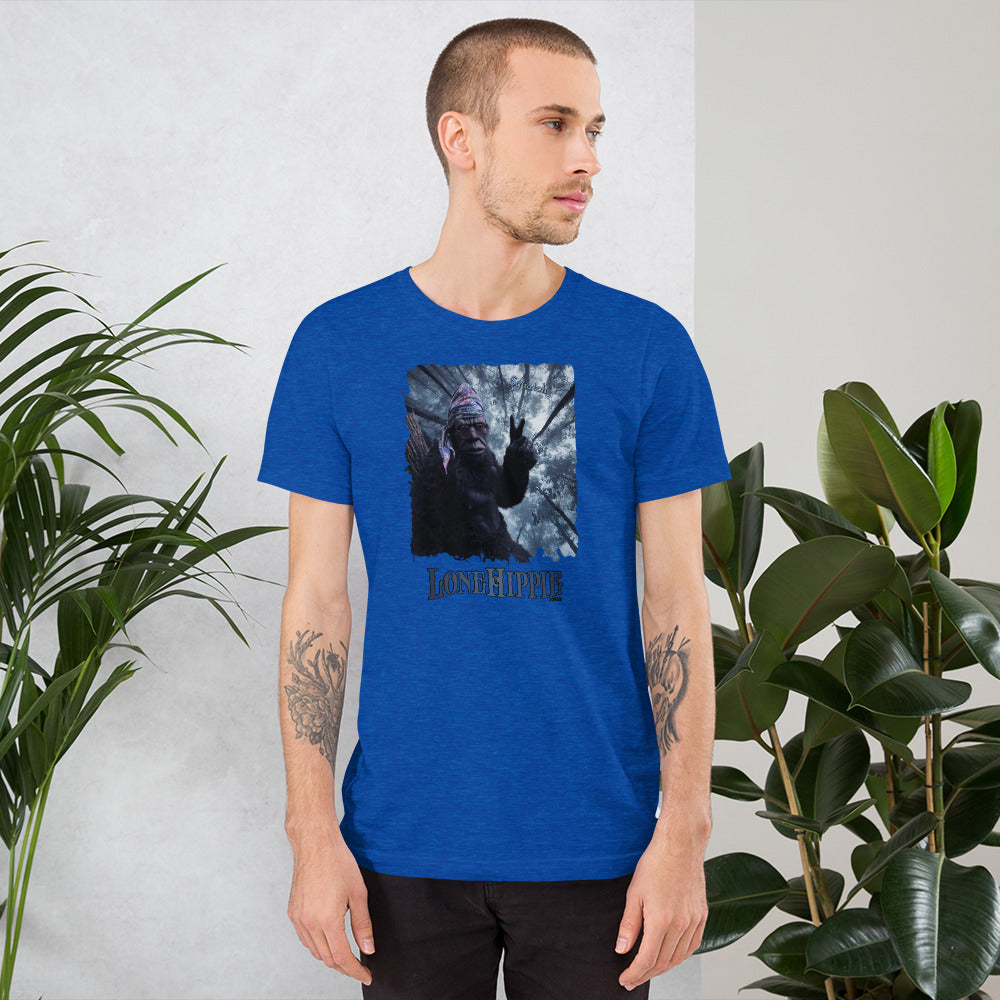 Squatch Peace Short-Sleeve Unisex T-Shirt