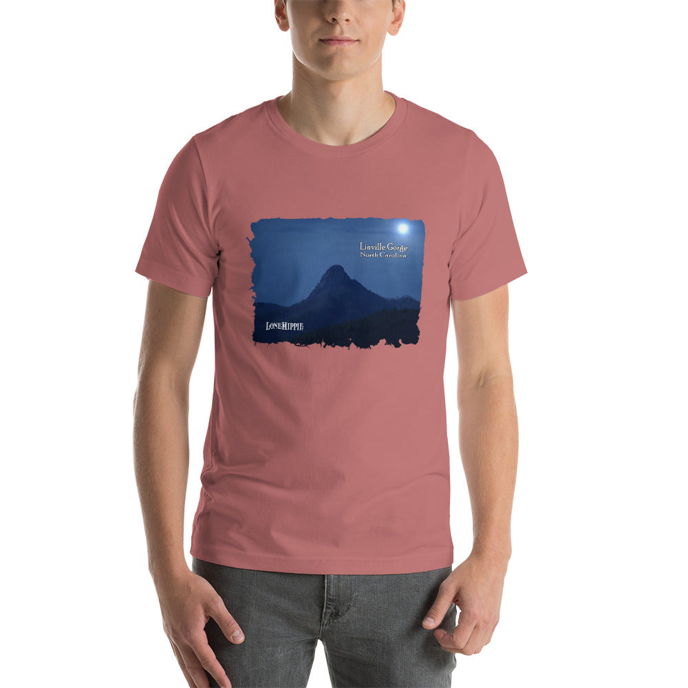 Gorge Moon Short-Sleeve Unisex T-Shirt