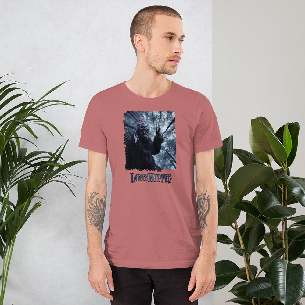 Squatch Peace Short-Sleeve Unisex T-Shirt