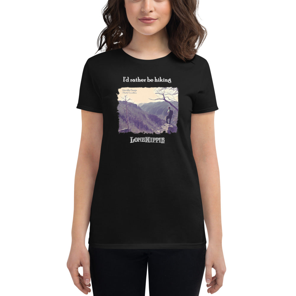 Rather Be Hiking Women's short sleeve t-shirt