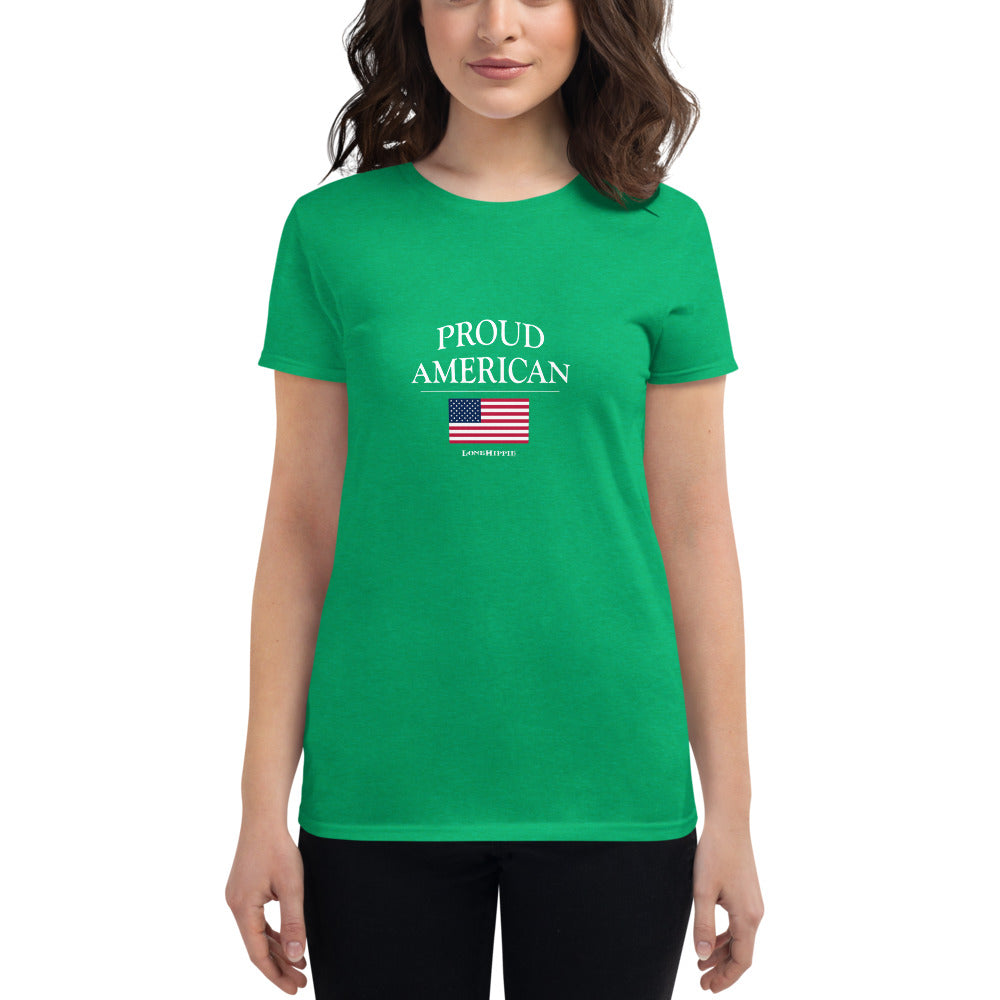 Proud American Women's short sleeve t-shirt