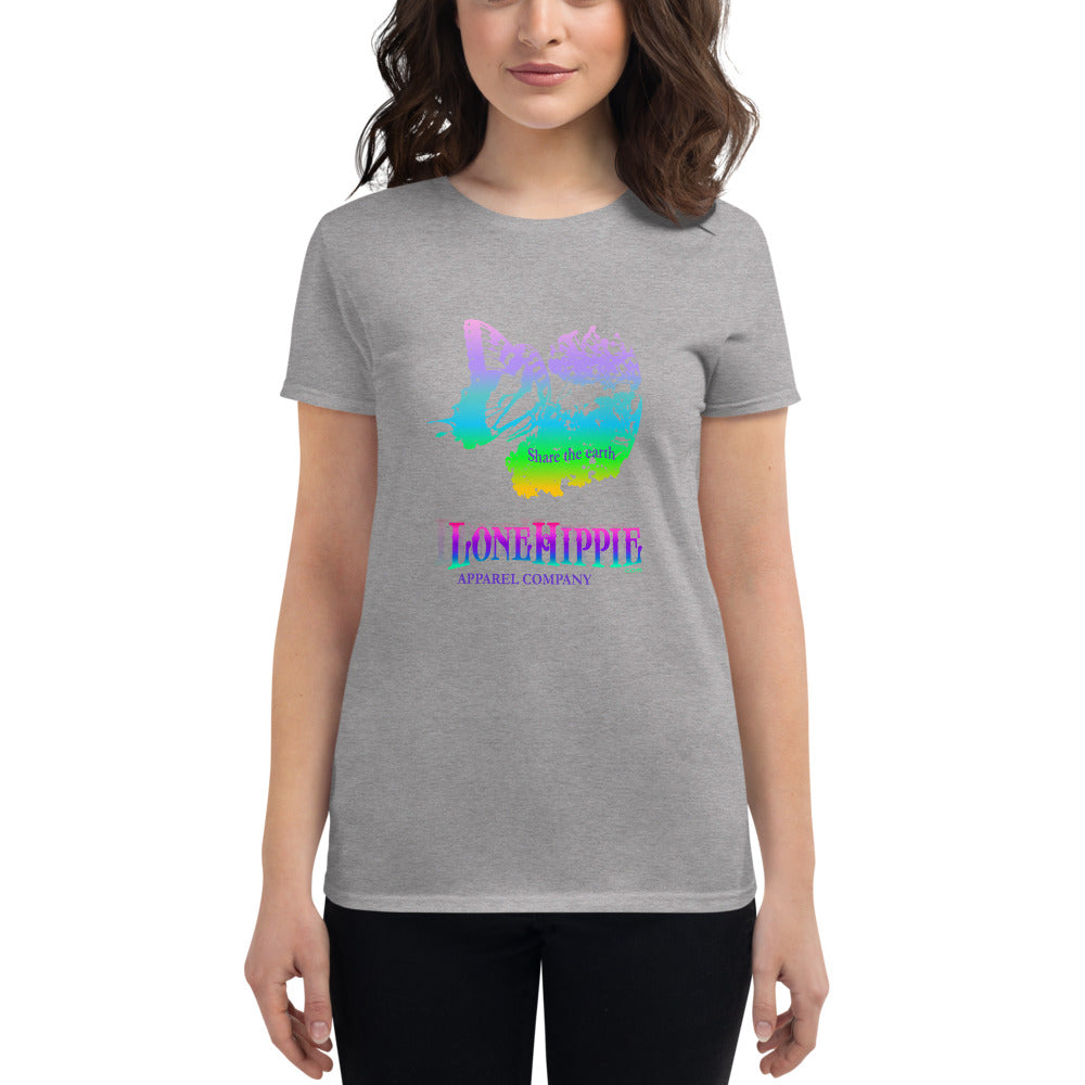 Butterfly Women's short sleeve t-shirt