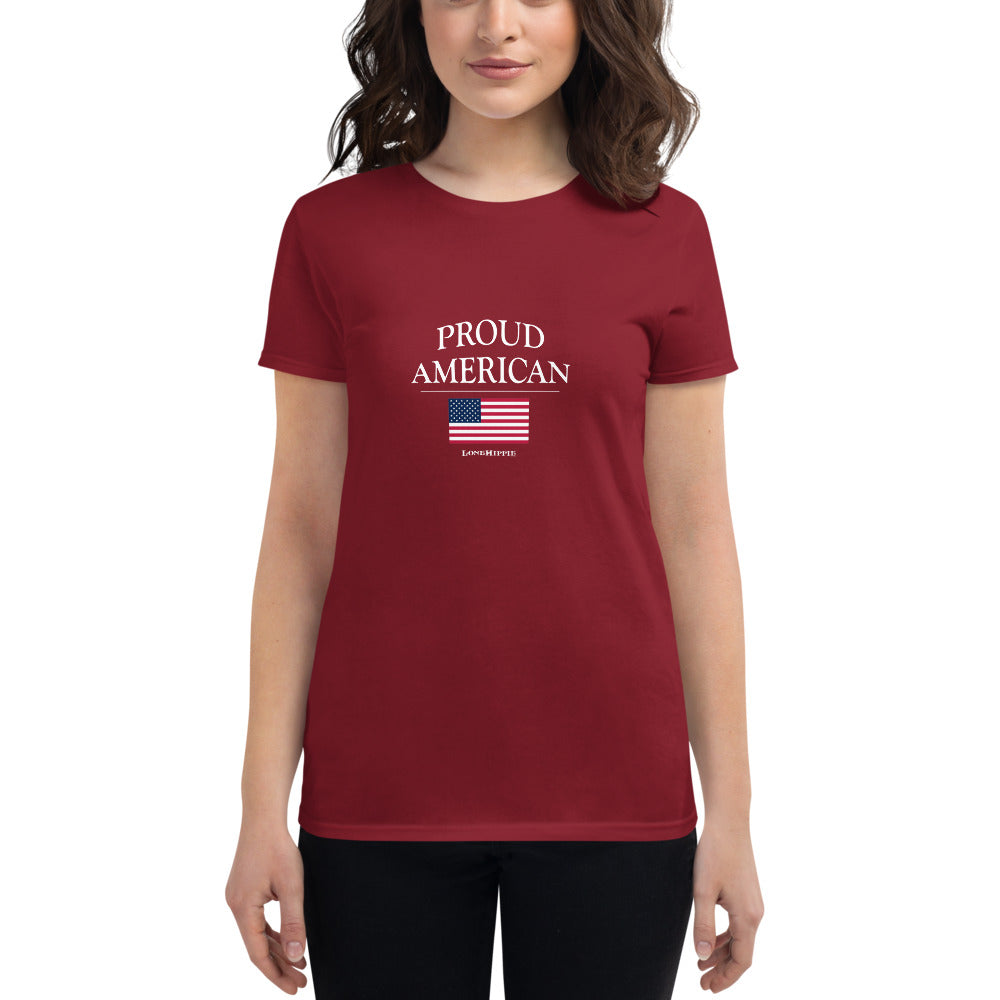 Proud American Women's short sleeve t-shirt