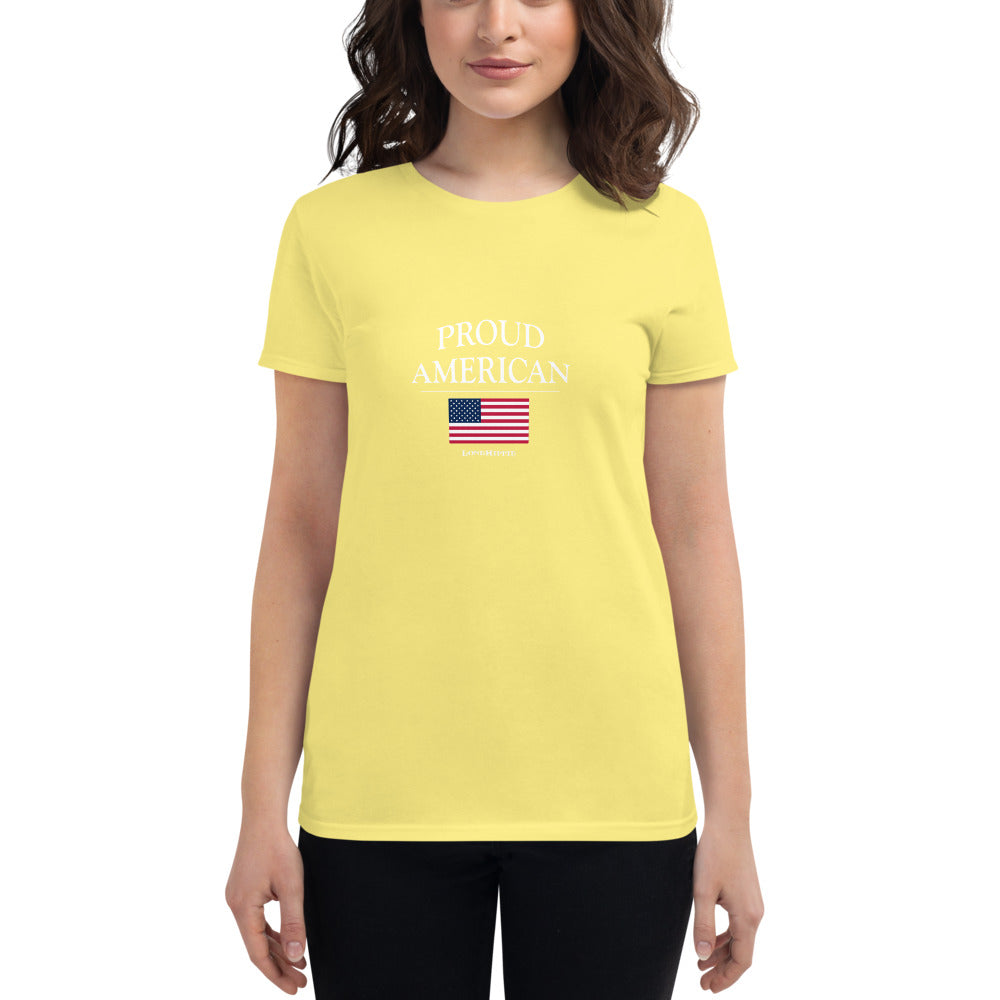 Proud American Women's short sleeve t-shirt