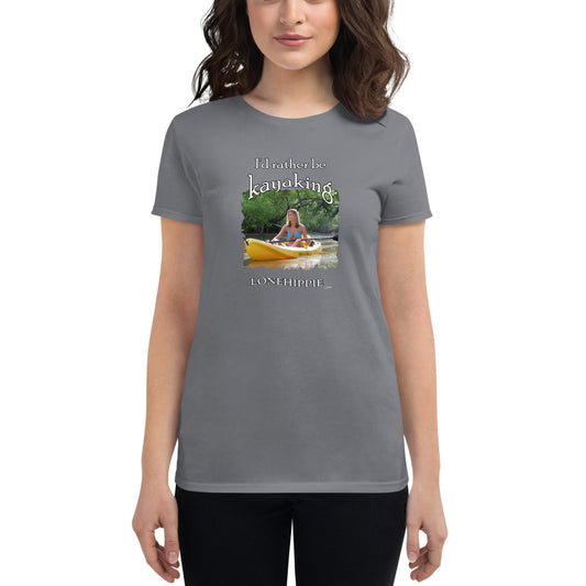 Rather Be Kayaking Women's short sleeve t-shirt