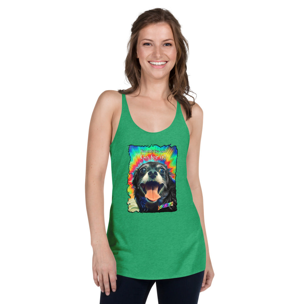 Live Once Women's Racerback Tank